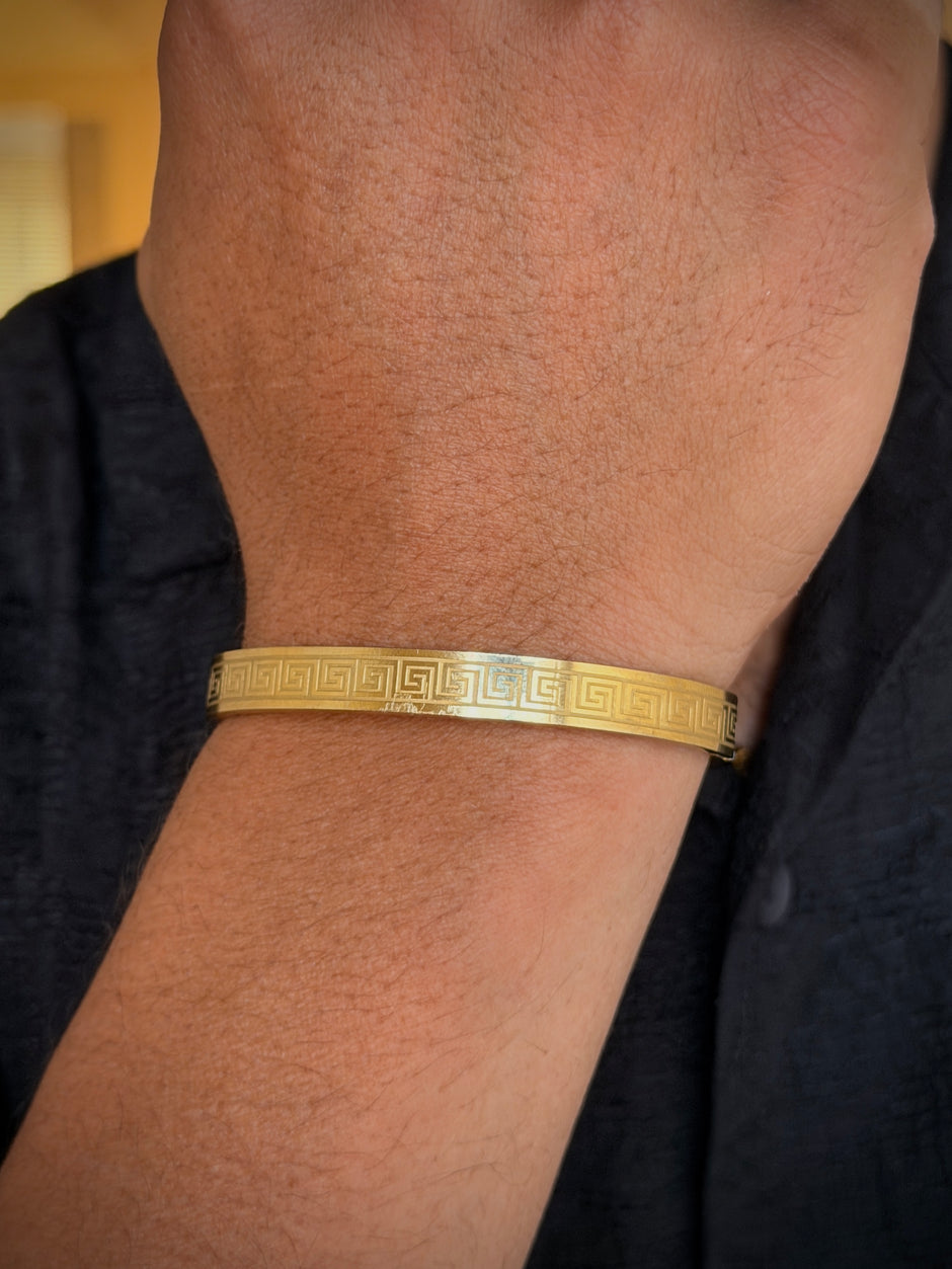 Men’s Gold Kada Bracelet