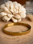 Men's Gold Greek Kada Bracelet
