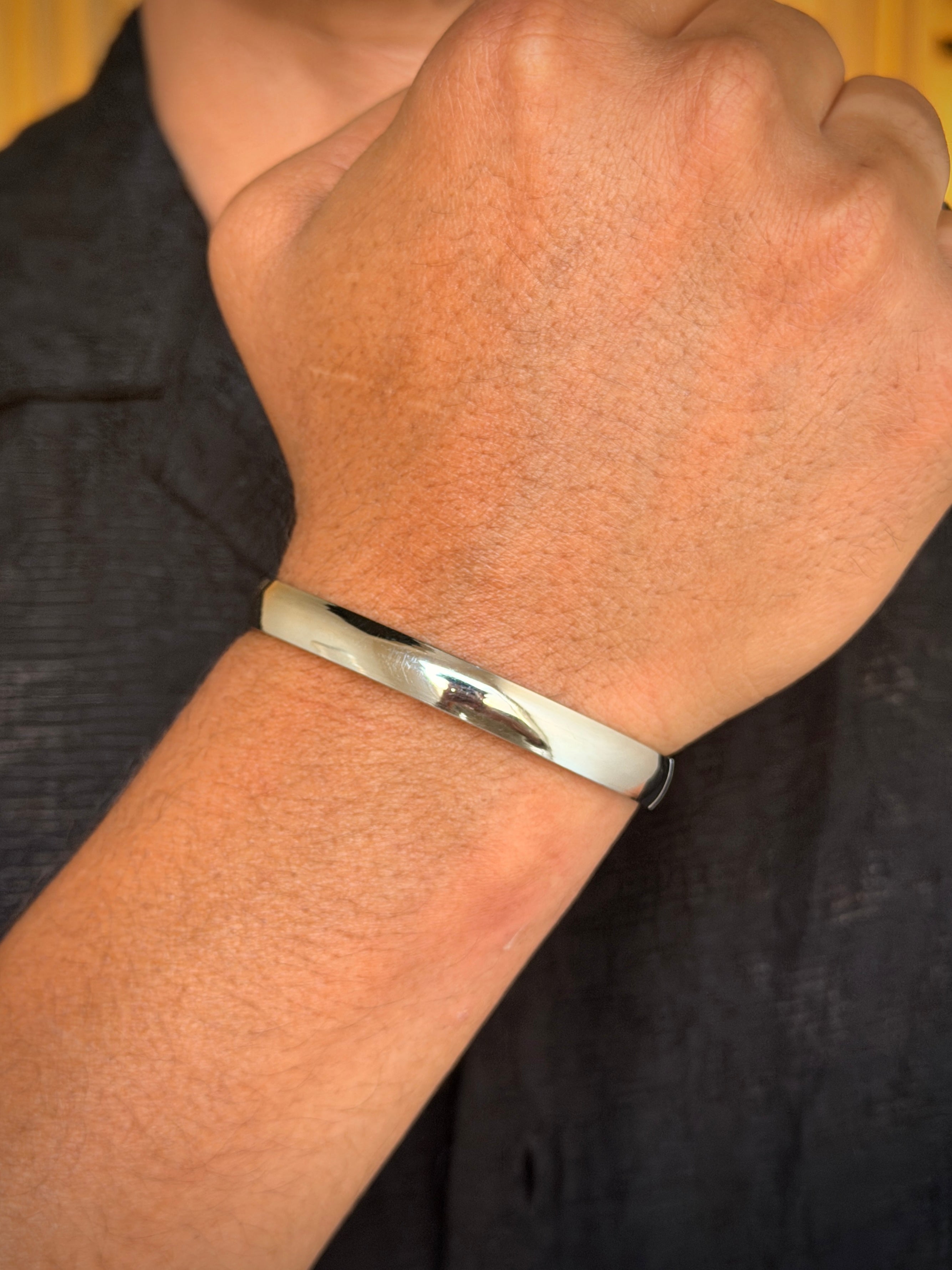 Men’s Silver Kada Bracelet