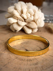 Men's Gold Dual Finish Kada Bracelet