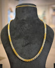 Men's Two‑Tone Byzantine Chain