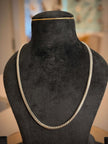 Men's Silver Double Rope Chain