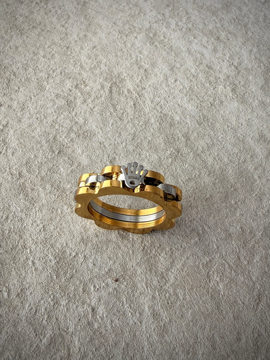 Men's Gold Brand Inspired Ring