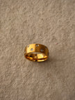 Men’s Gold CZ Studded Band Ring
