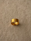 Men's Gold CZ Band Ring