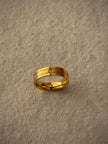 Men’s Gold CZ Band Ring