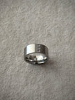 Men's Silver CZ Band Ring