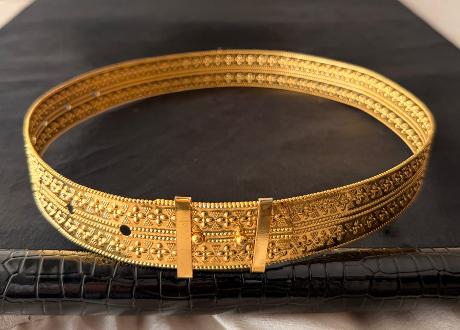 Chandbali Jadau Baby's Waist Belt / Vaddanam
