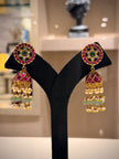 Grand Jadau Mango Necklace Set