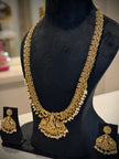 Elegant Lakshmi Floral Long Necklace Set