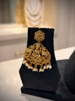 Elegant Lakshmi Floral Long Necklace Set