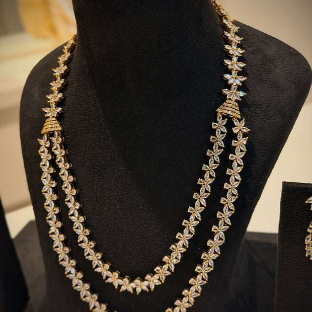Floral Links Necklace Set