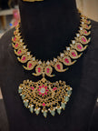 Regal Jadau Mango Choker Necklace Set