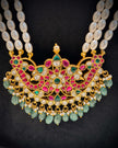 Jadau Three-Layered Rani Haram Necklace