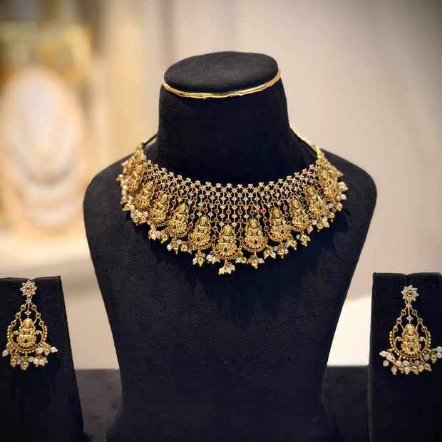 Maa Lakshmi Bridal Choker Set