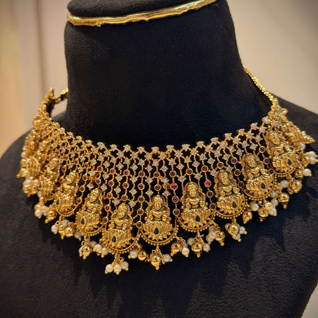 Maa Lakshmi Bridal Choker Set
