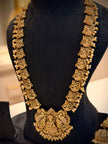 Heritage Gold Lakshmi Long Necklace Set