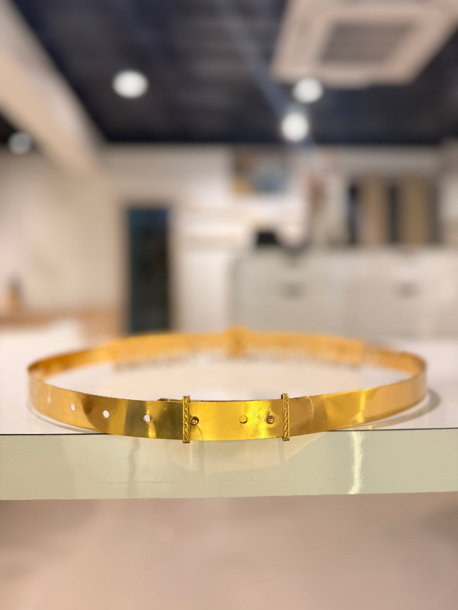 Premium Gold Bridal Waist Belt Vaddanam