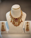 Rajwadi Tassel Designer Choker Necklace Set