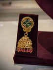Pachi Kundan Netted Choker Necklace Set (with Maag Tikka)