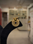 Peacock Mandala 4‑in‑1 Stud Earrings