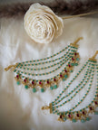 Jadau Multistone you 5 Layered Ear Chain/Maati