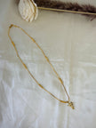 Krishna Flute Bansuri Pendant With Tube Station Chain