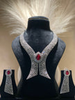 The Imperial: Ruby-Diamond Affair Necklace Set