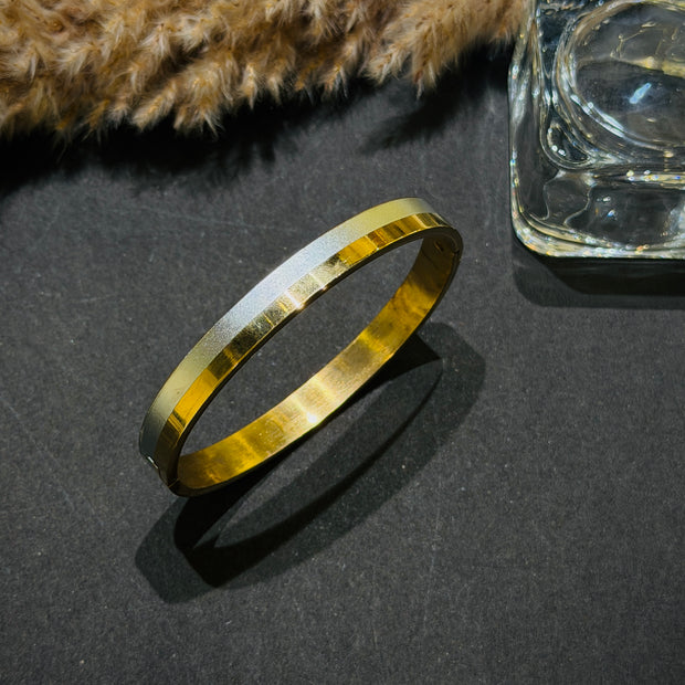 Gold and silver bracelet 