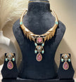 Pink and Green Enchantress Necklace Set