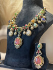 Royal Navratna Necklace Set RM111