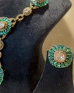 Imperial Verde: Green Jewel of the Throne Necklace Set