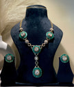 Imperial Verde: Green Jewel of the Throne Necklace Set