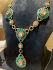 Imperial Verde: Green Jewel of the Throne Necklace Set