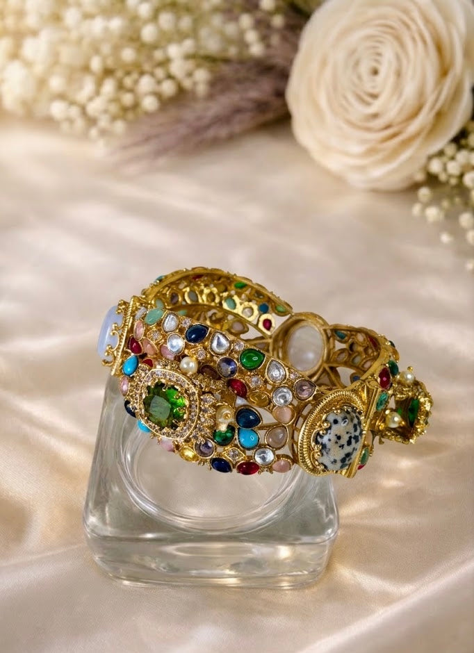 Celestial Navratna Majesty Bracelet