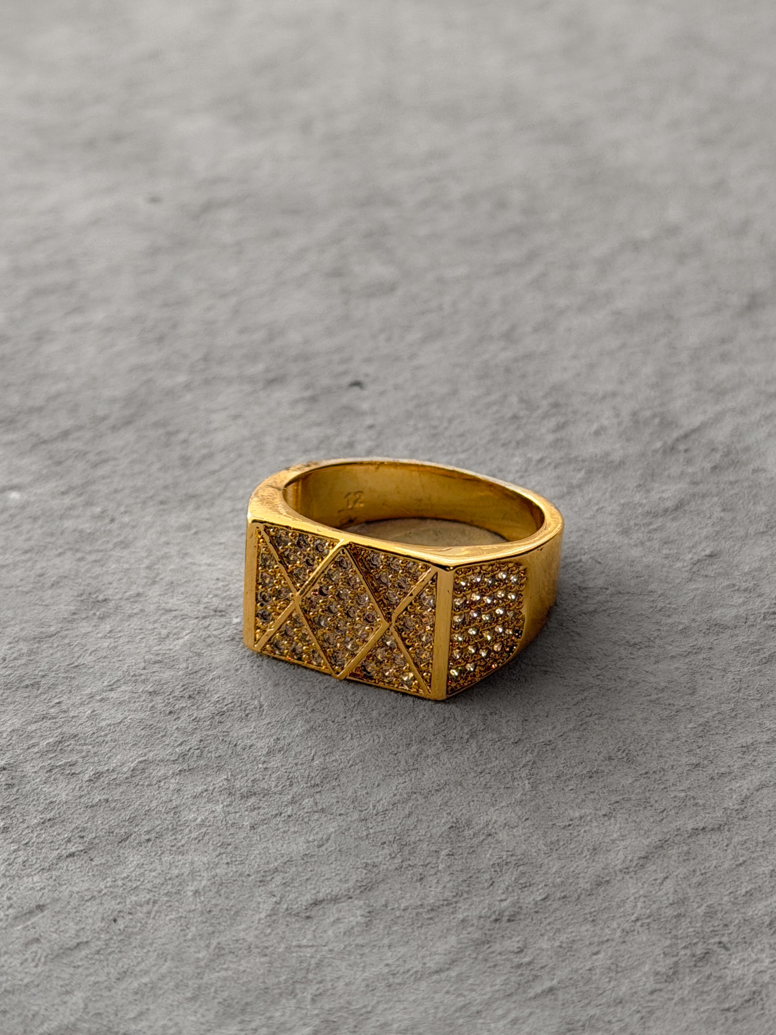 Gold ring for men