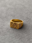 Gold ring for men