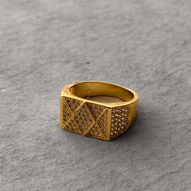 Gold ring for men
