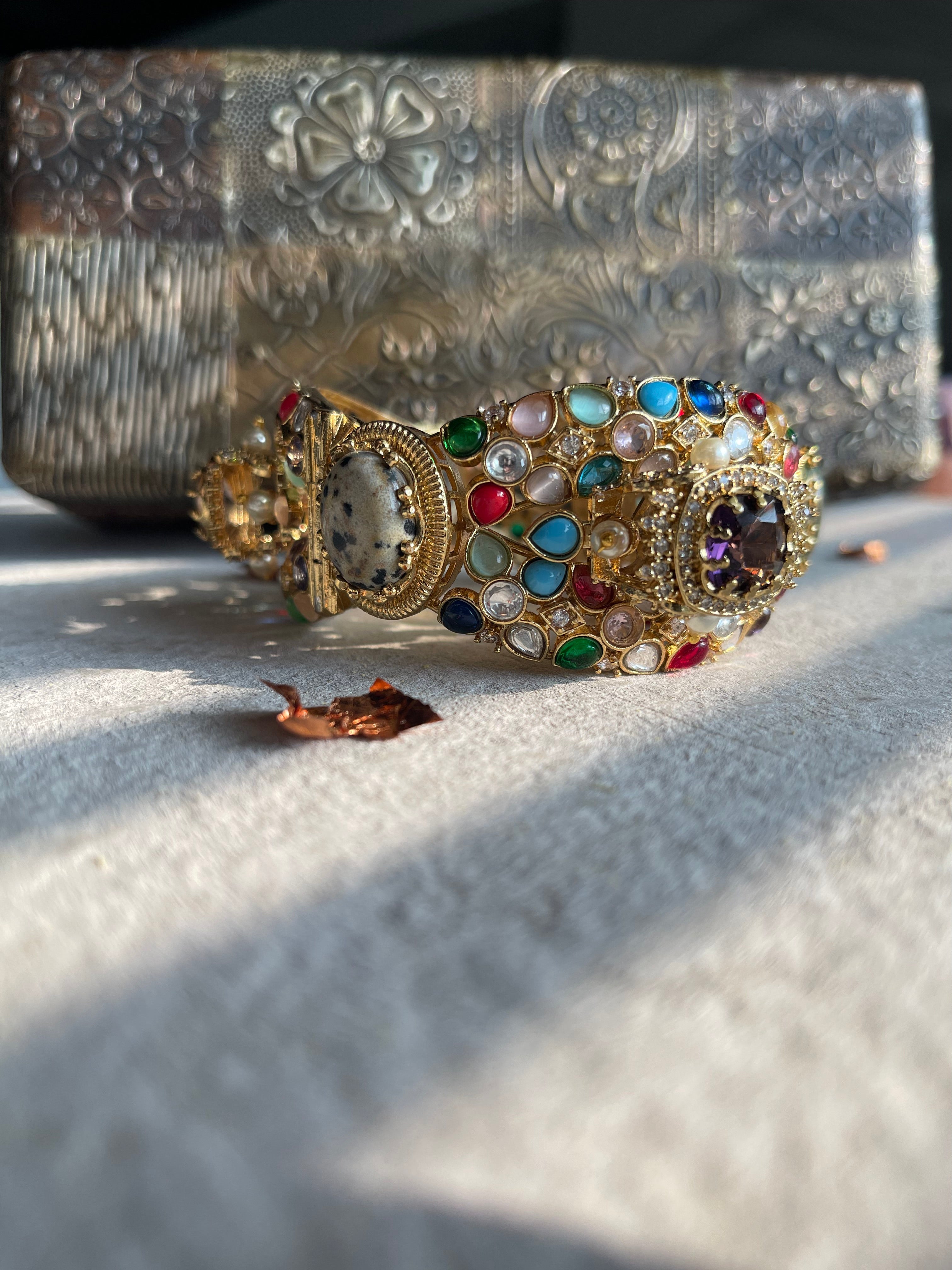 Celestial Navratna Majesty Bracelet