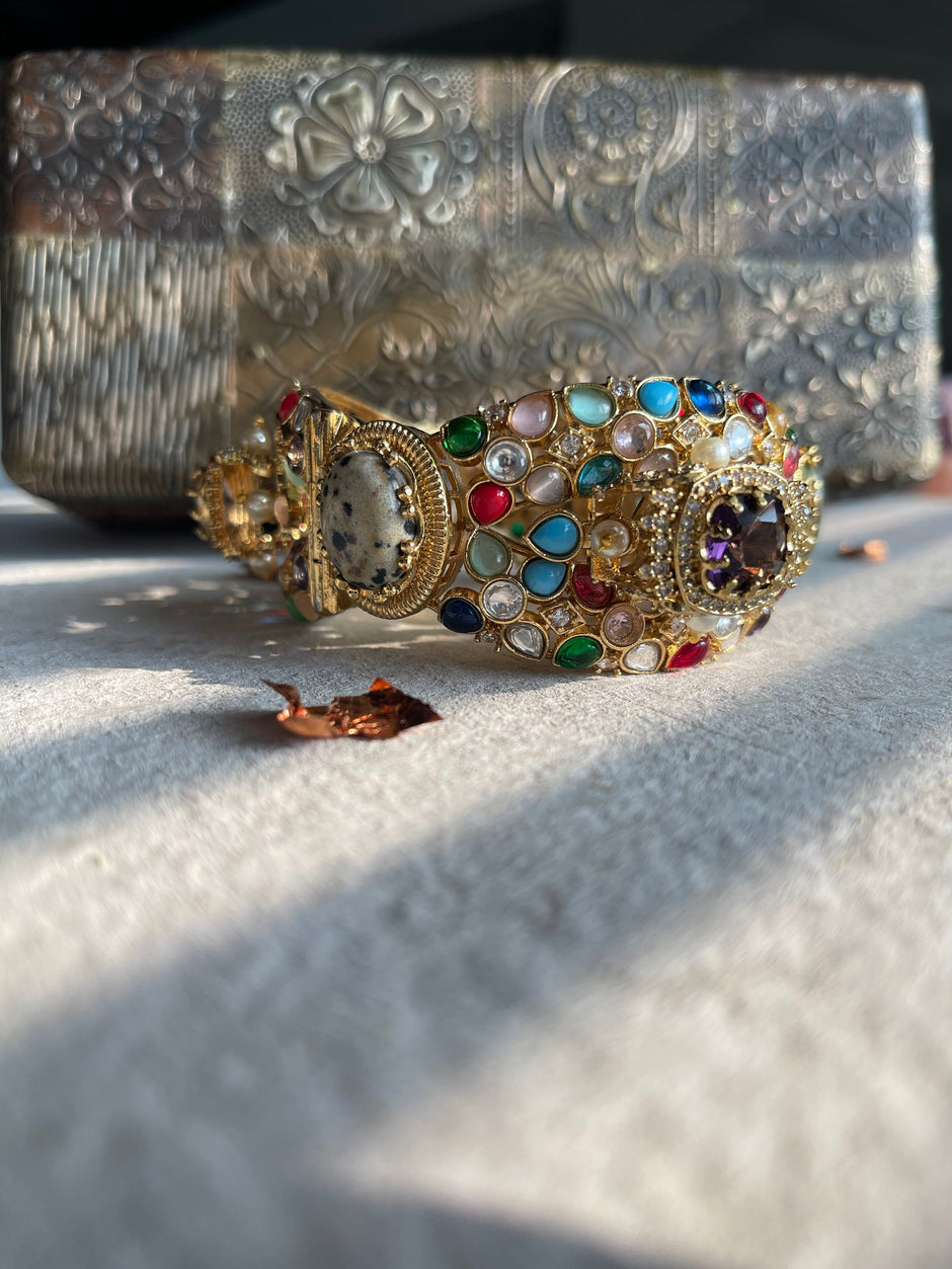 Celestial Navratna Majesty Bracelet