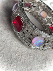 Crimson Opal Majesty Bracelet