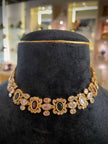 Royal Colorful Floral Necklace Set